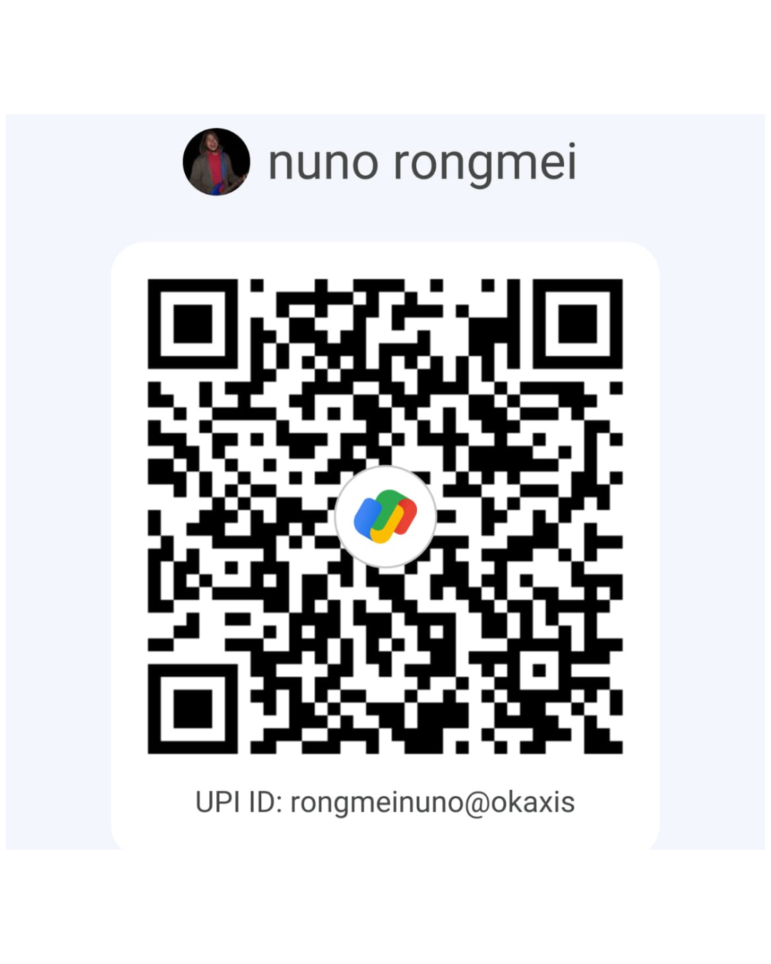 UPI QR Code - scan to pay